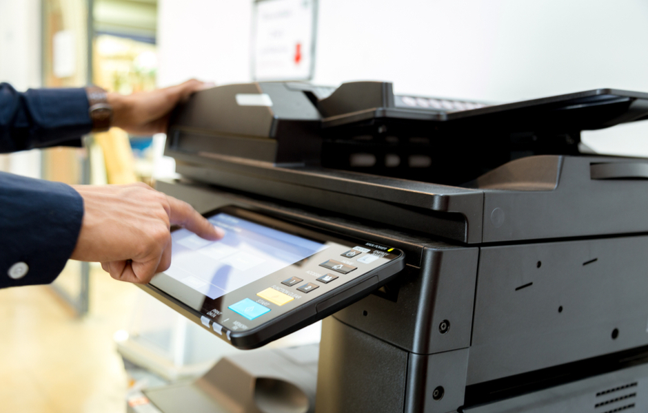 printer in use 