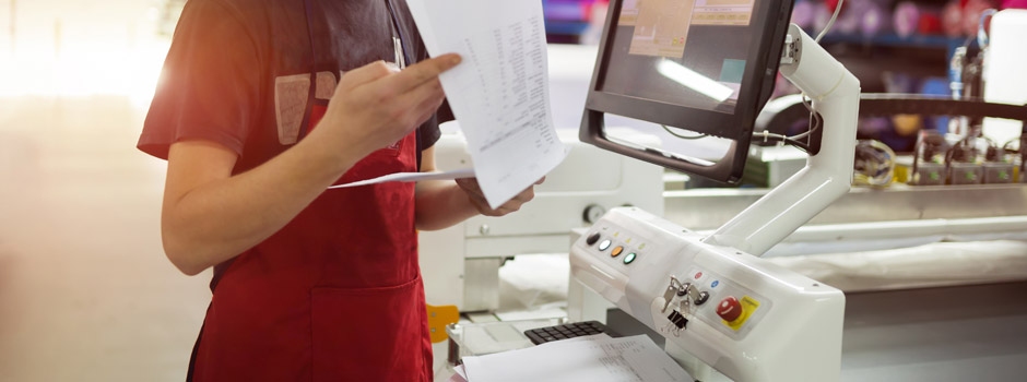 A manufacturing plant benefiting from Edge's services Manufacturing