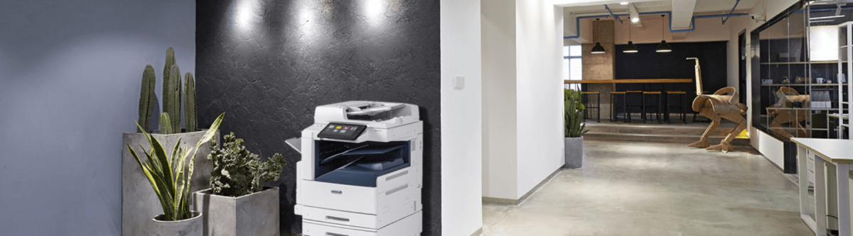 Xerox AltaLink C8030 color copier in an office setting