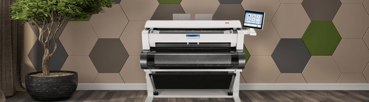 Kip 770 wide format printer in an office setting