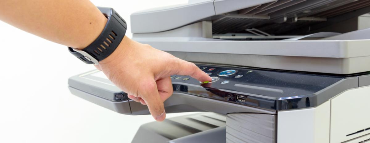 printer in use
